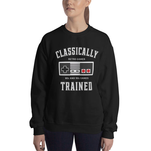 Classically Trained 8-Bit Sweatshirt